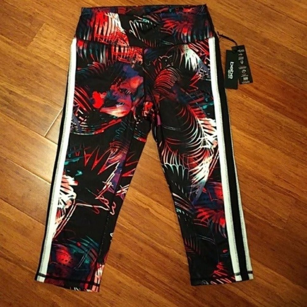 bebe Sport Performance Capri Leggings